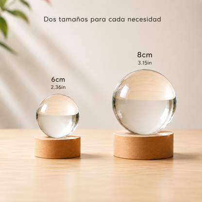 Esfera de Cristal con Foto Personalizada